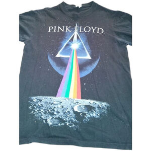 Pink Floyd T Shirt Dark Side Of Moon Sz Small Vintage Delta Pro Weight Tag